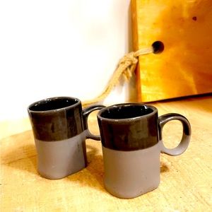 Espresso shot , gray and black color from world market